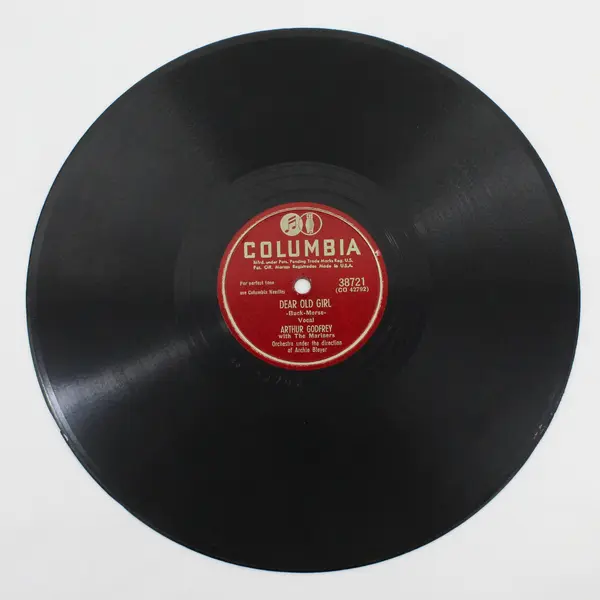 Columbia 38721 Arthur Godfrey Candy & Cake/Dear Old Girl 10" Shellac Record