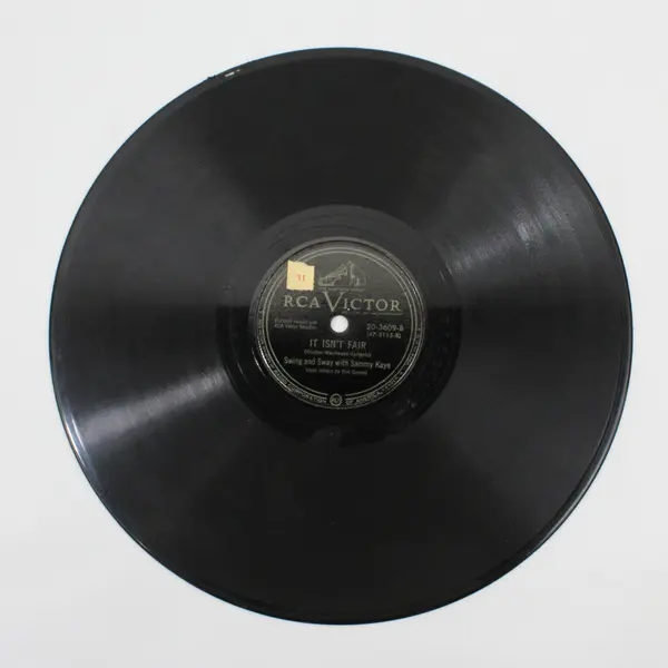 RCA Victor Sammy Kaye It Isn't Fair/My Lily & My Rose 10" 78RPM Shellac Record