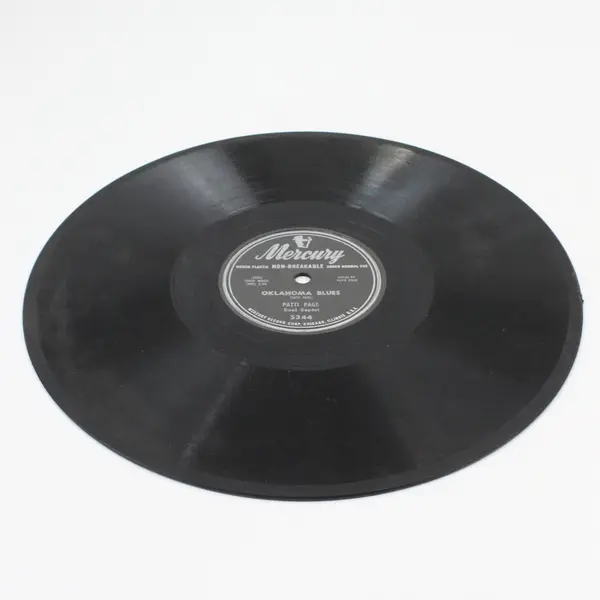 Mercury 5344 Patti Page Qtr 10" 33RPM With My Eyes Wide Open/Oklahoma Blues