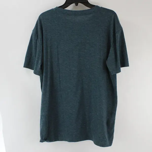 Dark Teal Short Sleeve Womens Shirt XL With Black "Bee Kind" Graphic