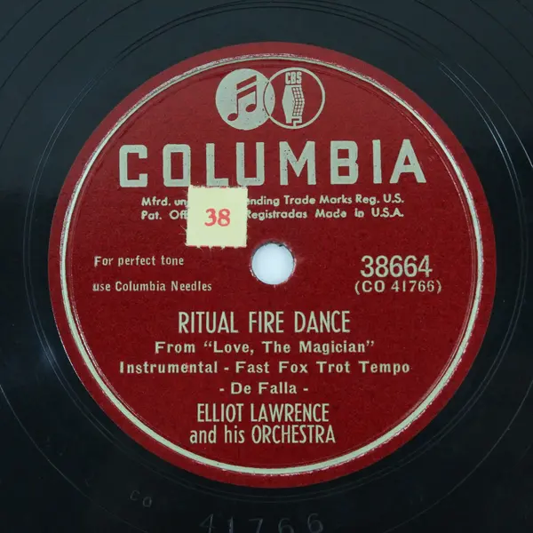 Columbia 38664 Ritual Fire Dance/Between the Devil and the Deep Blue Sea