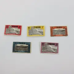 Lot of 5 Togo 1924-1938 Mixed Postage/Due 216-217,221,226,J19 Mint Hinged