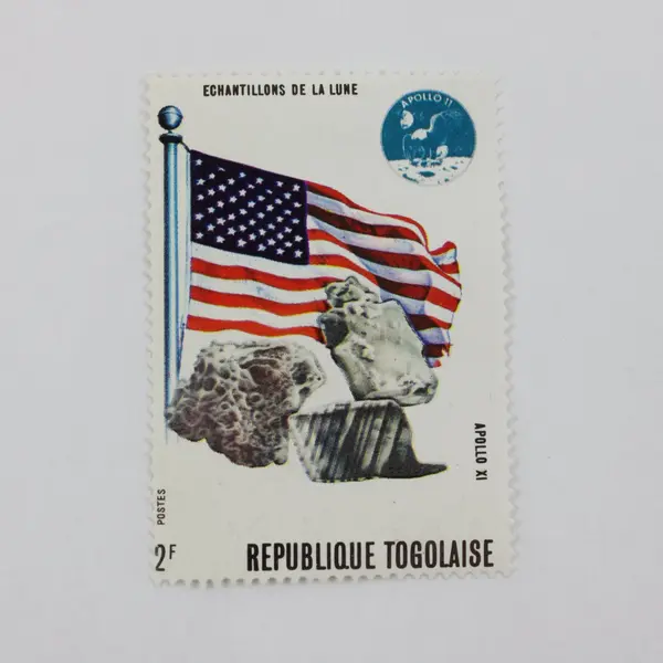 Lot Of 3 Togo 1970s NASA Apollo Stamps Mint Hinged
