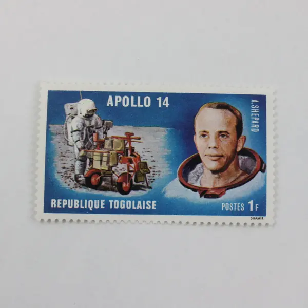 Lot Of 3 Togo 1970s NASA Apollo Stamps Mint Hinged