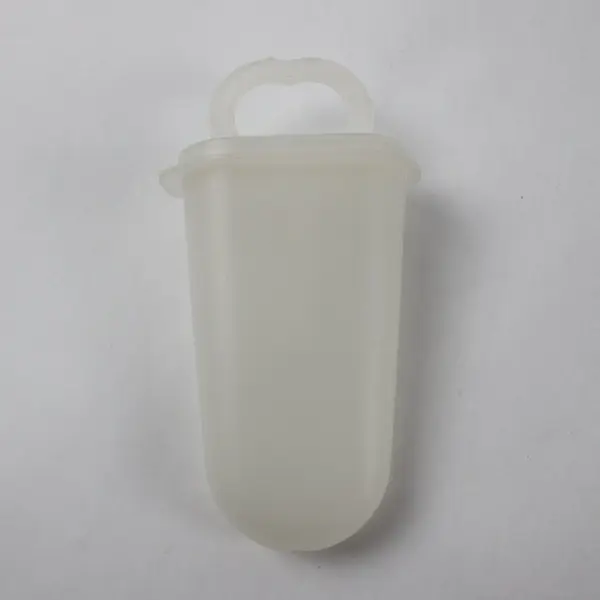 Vintage Tupperware Ice Tups Popsicle Mold Set White Bases Handles Set of 6