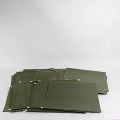Lot of 32 Green Hanging File Folders Office Document Organizer