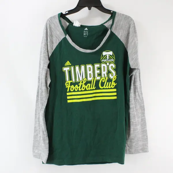 Adidas Portland Timbers FC Women's 2XL Long Sleeve Shirt