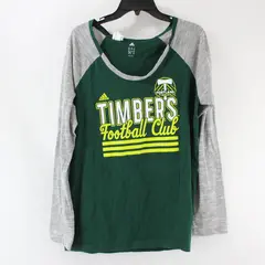 Adidas Portland Timbers FC Women's 2XL Long Sleeve Shirt