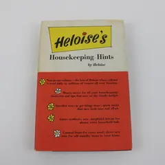 Heloise's Housekeeping Hints 1962 Hardcover Dust Jacket Book Club Edition