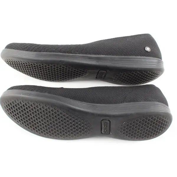Skechers Goga Mat Stretch Fit Women's Shoes Black Size 9.5