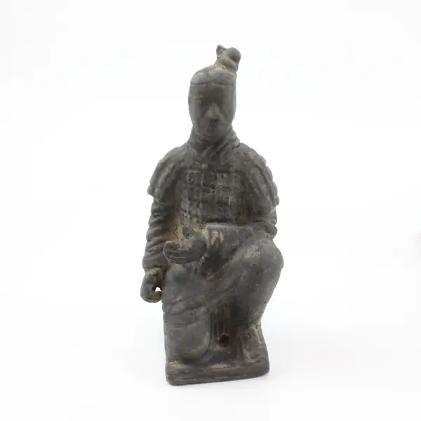 Set of 3 Replica Terracotta Army Figurines Qin Dynasty Cavalry Horse