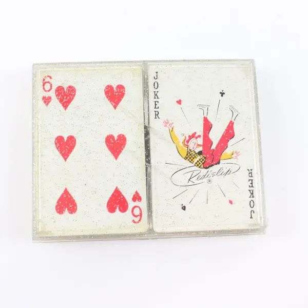 Lot of 2 Playing Card Decks North Manchester Indiana & Linnaea Borealis