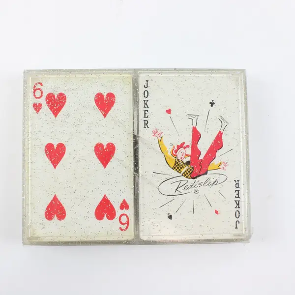 Lot of 2 Playing Card Decks North Manchester Indiana & Linnaea Borealis