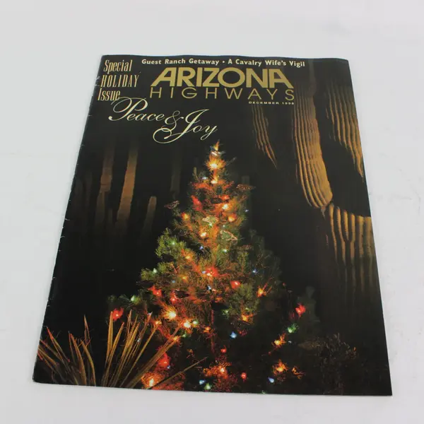 Lot of 2 Arizona Highways Holiday Magazines Issues