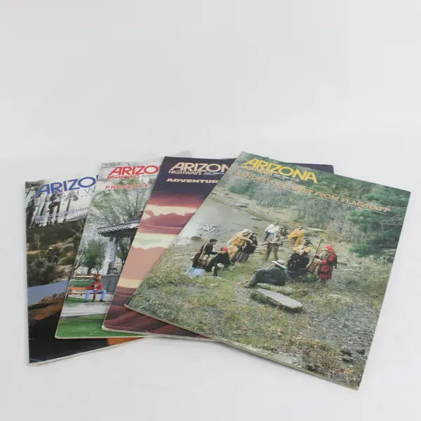 Lot of 4 Arizona Highways Magazines Travel Photography Arizona