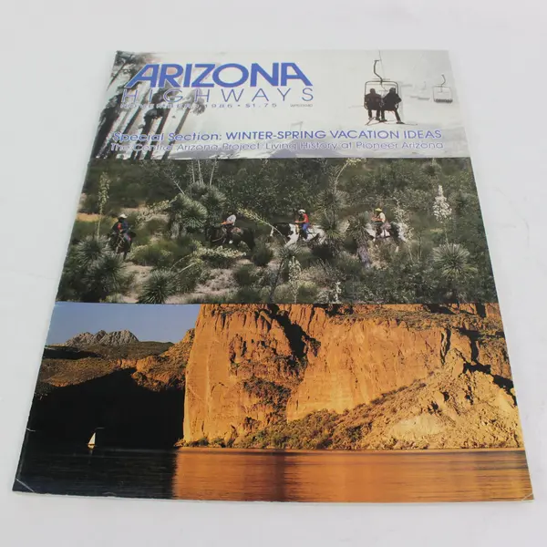Lot of 4 Arizona Highways Magazines Travel Photography Arizona