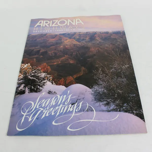 Lot of 4 Arizona Highways Magazines Pre-Owned Good Condition