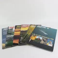 Lot of 6 Arizona Highways Magazines Pre-Owned Good Condition
