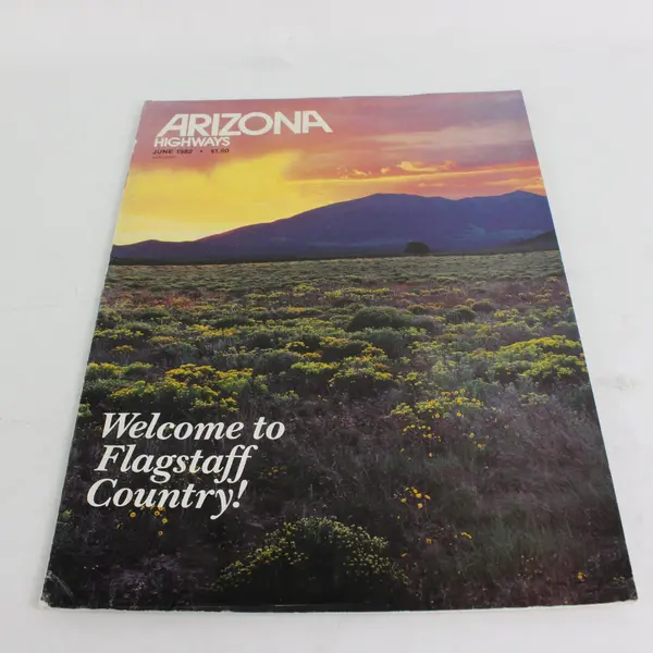 Lot of 6 Arizona Highways Magazines Pre-Owned Good Condition