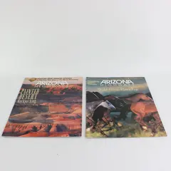Lot of 2 Arizona Highways Magazines Travel History Culture