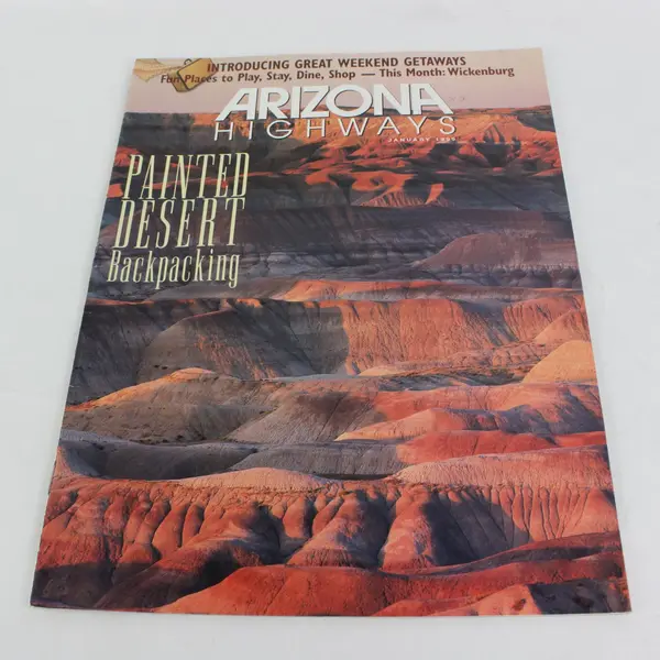 Lot of 2 Arizona Highways Magazines Travel History Culture