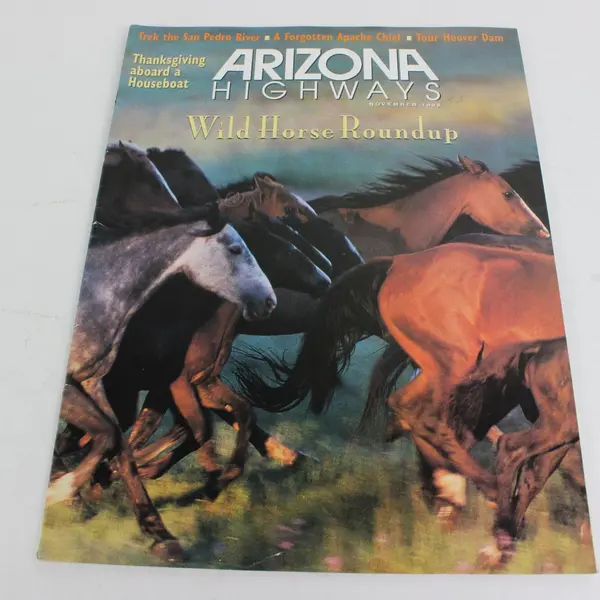 Lot of 2 Arizona Highways Magazines Travel History Culture