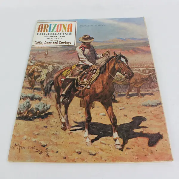 Lot of 6 Arizona Highways Magazines 1970 Vintage Good Condition Issues