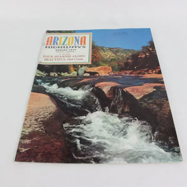 Lot of 6 Arizona Highways Magazines 1970 Vintage Good Condition Issues
