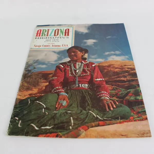 Lot of 6 Arizona Highways Magazines 1970 Vintage Good Condition Issues
