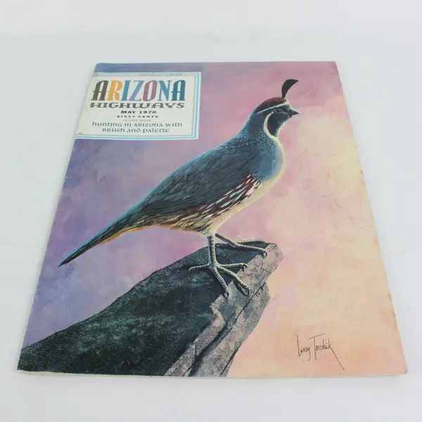 Lot of 6 Arizona Highways Magazines 1970 Vintage Good Condition Issues