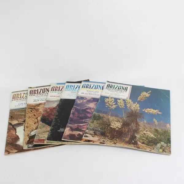 Lot 6 Arizona Highways 1969 SW Travel Photography Feb/Mar/Apr/May/Aug/September
