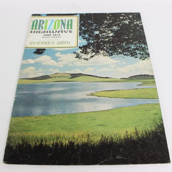 Lot of 3 Arizona Highways Magazines Apr Jun Sep 1970 Acceptable Condition