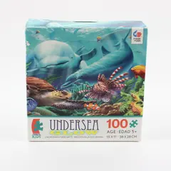 Ceaco Undersea Glow-in-the-Dark Jigsaw Puzzle 100pc Age 5+ MPN 050916-21081-A