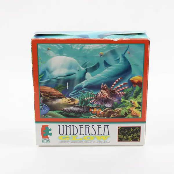 Ceaco Undersea Glow-in-the-Dark Jigsaw Puzzle 100pc Age 5+ MPN 050916-21081-A