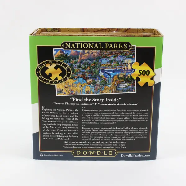 Dowdle National Parks 500 Piece Jigsaw Puzzle Scenic Artwork