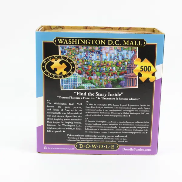 Dowdle Washington D.C. Mall Jigsaw Puzzle 500 Piece