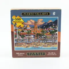 Eric Dowdle Puerto Vallarta 500 Piece Jigsaw Puzzle 16x20 USA Made