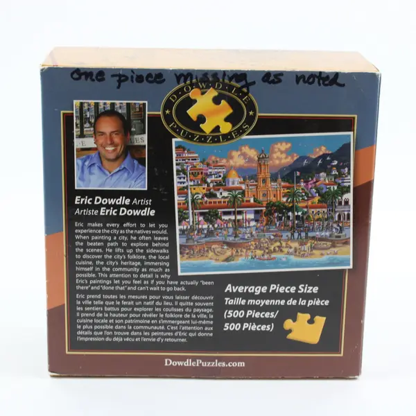 Eric Dowdle Puerto Vallarta 500 Piece Jigsaw Puzzle 16x20 USA Made