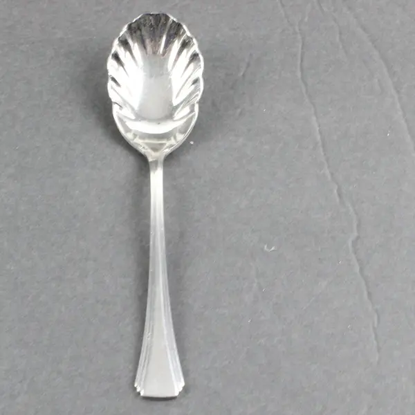 Reed & Barton Stainless Steel Sugar Shell Spoon 6.25 Inch