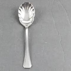 Reed & Barton Stainless Steel Sugar Shell Spoon 6.25 Inch
