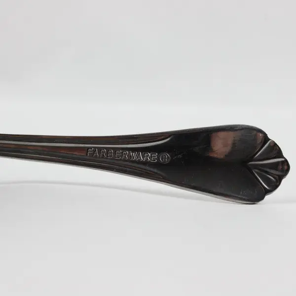 Lot of 11 Farberware Bevel Bay 6" Spoons Flatware