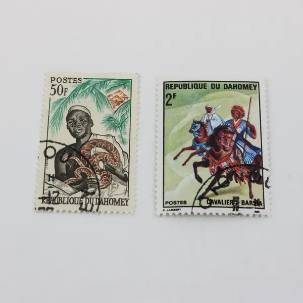 Lot Of 6 Dahomey 1963-1970 Stamps Used