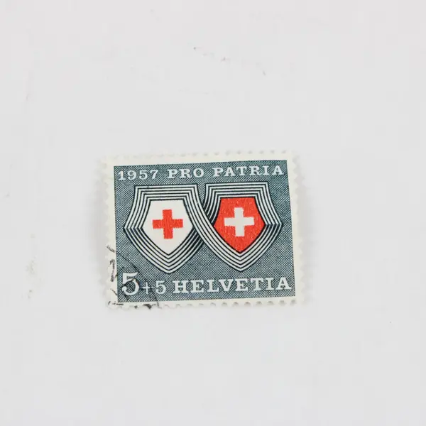 Lot Of 3 Switzerland 1957 Red Cross Stamps SC #B262-64 Used