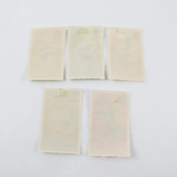Lot Of 5 Indonesia 1964 Bird Charity Stamps Mint Hinged OG