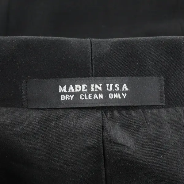 Raffinati Men's Black Tuxedo Jacket Size 42S Formal Suit Coat