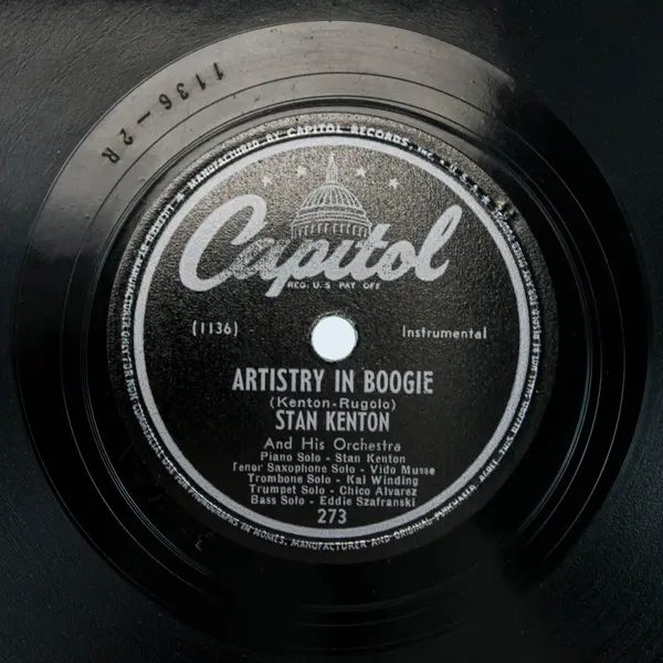 Stan Kenton – Rika Jika Jack / Artistry in Boogie 10" Shellac Record