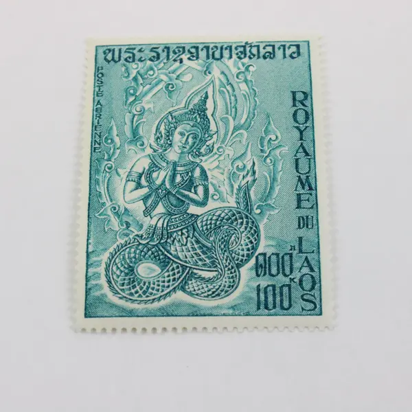 Set Of 3 Laos 1972 Woodcarvings Airmail Stamps SC #C91-93 Mint Hinged 