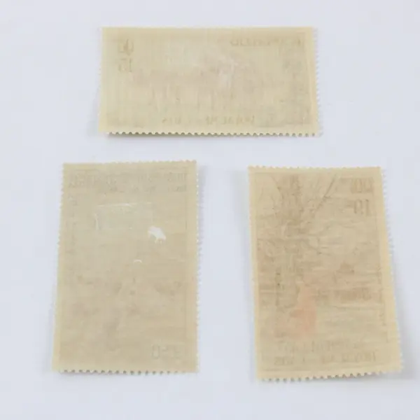 Set Of 3 Laos 1960 Airmail Stamps SC Mint Hinged