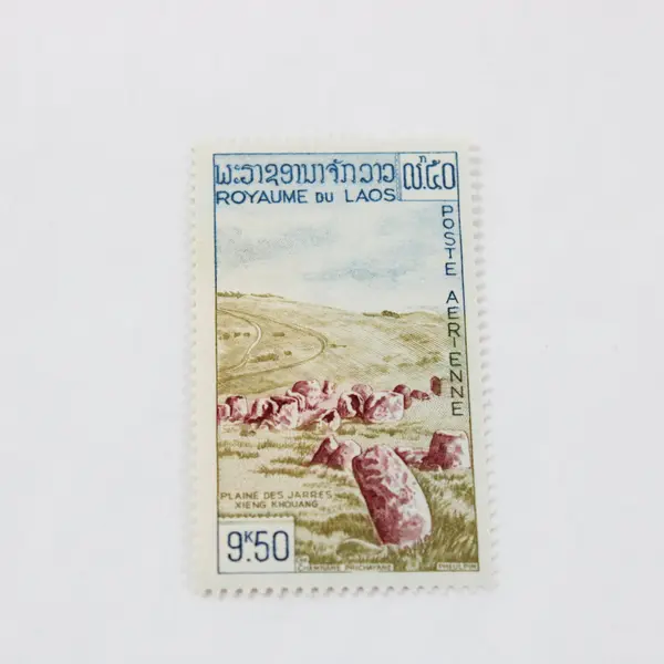 Set Of 3 Laos 1960 Airmail Stamps SC Mint Hinged