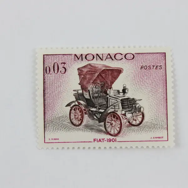 Set Of 3 Monaco 1962 Automobiles Stamps SC #485-87 Mint Never Hinged OG